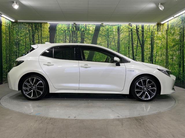 カローラスポーツ ハイブリッドＧ　Ｚ　純正９型ナビ　禁煙車　衝突軽減装置　バックカメラ　ＥＴＣ　クリアランスソナー　ＬＥＤヘッドライト　ＬＥＤフロントフォグ　フルセグ　Ｂｌｕｅｔｏｏｔｈ再生　スマートキー　オートライト（27枚目）