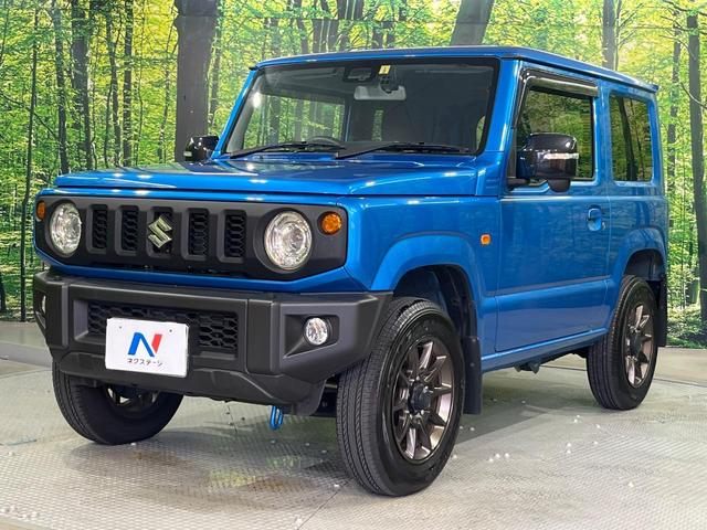 ジムニー XC 禁煙車 フローティング9型ナビ バックモニター ETC シートヒーター セーフティサポート クルーズコントロール LEDヘッドライト オートライト オートエアコン 純正16AW スマートキー(60枚目)