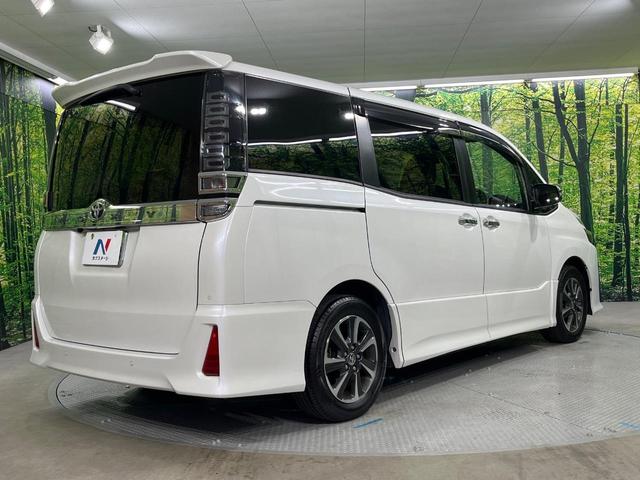 ヴォクシー ZS 煌III 禁煙車 純正9型ナビ フリップダウンモニター バックモニター 寒冷地仕様 セーフティセンス クルーズコントロール 両側電動スライドドア ダブルエアコン LEDヘッドライト 純正16AW スマートキー(17枚目)