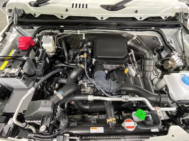 ジムニー XC 禁煙車 4WD MT車 前席シートヒーター コーナーセンサー スマートキー LEDヘッド クルーズコントロール オートライト オートエアコン 純正16インチアルミホイール(18枚目)