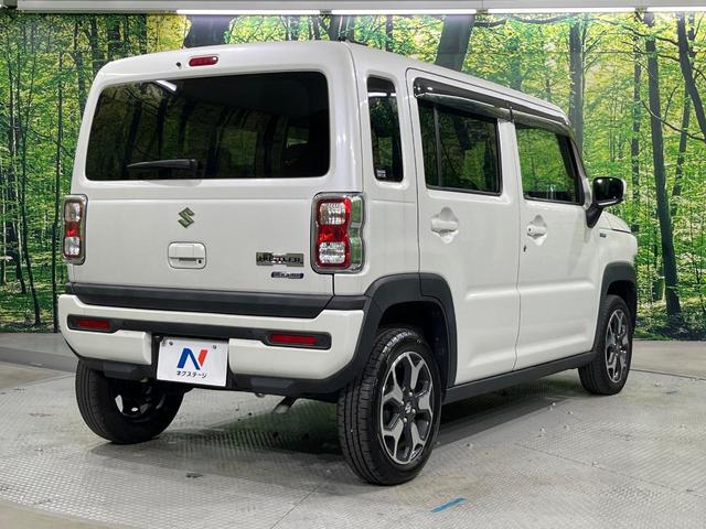 ハスラー ハイブリッドＸターボ　ＳＤナビ　禁煙車　バックカメラ　レーダークルーズ　コーナーセンサー　スマートキー　ＬＥＤヘッドライト　ＥＴＣ　純正革巻ステアリング　パドルシフト　純正１５インチアルミホイール（18枚目）