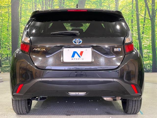 アクア X 禁煙車 純正ナビ機能付きDA バックカメラ ビルトインETC レーダークルーズ スマートキー LEDヘッドライト オートハイビーム オートライト 車線逸脱警報(15枚目)