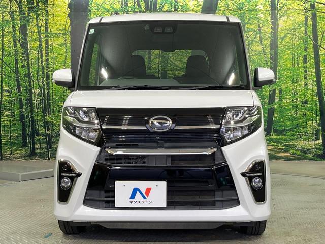 タント カスタムX 両側電動ドア バックカメラ 衝突被害軽減システム 禁煙車 ハーフレザーシート コーナーセンサー スマートキー LEDヘッド ETC オートハイビーム 車線逸脱警報 オートライト オートエアコン(19枚目)