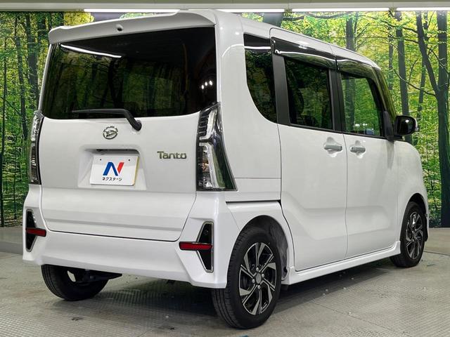 タント カスタムX 両側電動ドア バックカメラ 衝突被害軽減システム 禁煙車 ハーフレザーシート コーナーセンサー スマートキー LEDヘッド ETC オートハイビーム 車線逸脱警報 オートライト オートエアコン(46枚目)