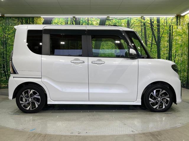 タント カスタムX 両側電動ドア バックカメラ 衝突被害軽減システム 禁煙車 ハーフレザーシート コーナーセンサー スマートキー LEDヘッド ETC オートハイビーム 車線逸脱警報 オートライト オートエアコン(48枚目)
