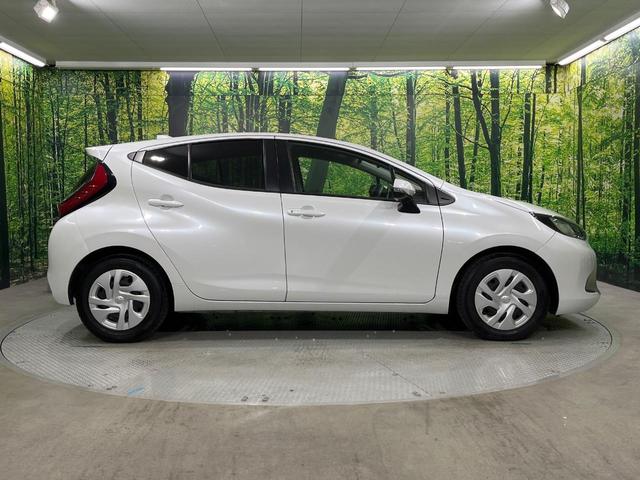 アクア G 禁煙車 純正ナビ付ディスプレイオーディオ Bluetooth バックカメラ レーダークルーズコントロール ETC キーレス LEDヘッドライト 純正15インチスチールホイール 衝突被害軽減システム(27枚目)