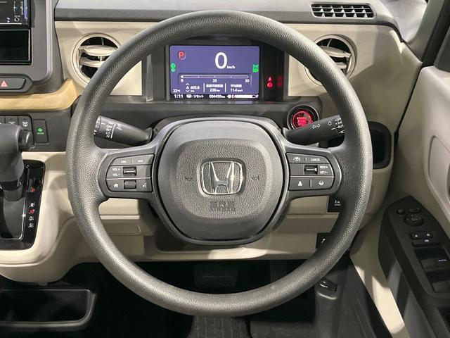 N-BOX ベースグレード 禁煙車 電動スライドドア バックカメラ 衝突被害軽減システム レーダークルーズ コーナーセンサー スマートキー LEDヘッド 車線逸脱警報 オートライト オートエアコン CD(11枚目)