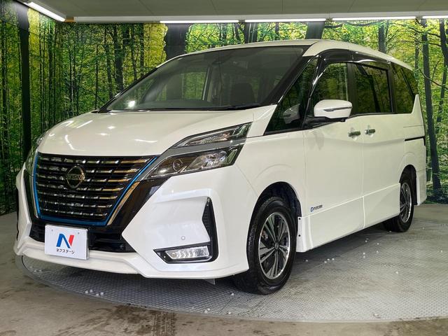 セレナ ｅ－パワー　ハイウェイスターＶ　禁煙車　後期　純正１０型ナビ　フリップダウンモニター　アラウンドビューモニター　プロパイロット　ハンズフリー両側電動スライドドア　デジタルインナーミラー　ビルトインＥＴＣ　ＬＥＤ　純正１５ＡＷ（24枚目）