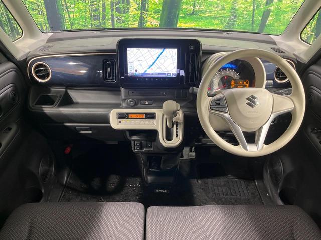 ワゴンＲスマイル ハイブリッドＳ　禁煙車　純正９型ナビ　Ｂｌｕｅｔｏｏｔｈ　全方位モニター　両側電動スライドドア　ビルトインＥＴＣ　シートヒーター　オートライト　ステアリングスイッチ　オートエアコン　スマートキー（2枚目）