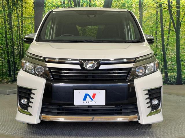 ヴォクシー ZS 煌II SDナビ バックカメラ 両側電動ドア 衝突被害軽減システム スマートキー LEDヘッド ビルトインETC 車線逸脱警報 オートライト デュアルエアコン 純正16インチアルミ Bluetooth CD(14枚目)