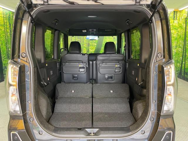 タント カスタムX 禁煙車 両側電動ドア 純正SDナビ 衝突被害軽減システム ハーフレザーシート コーナーセンサー スマートキー LEDヘッド ビルトインETC オートライト オートエアコン 純正14インチアルミ(10枚目)