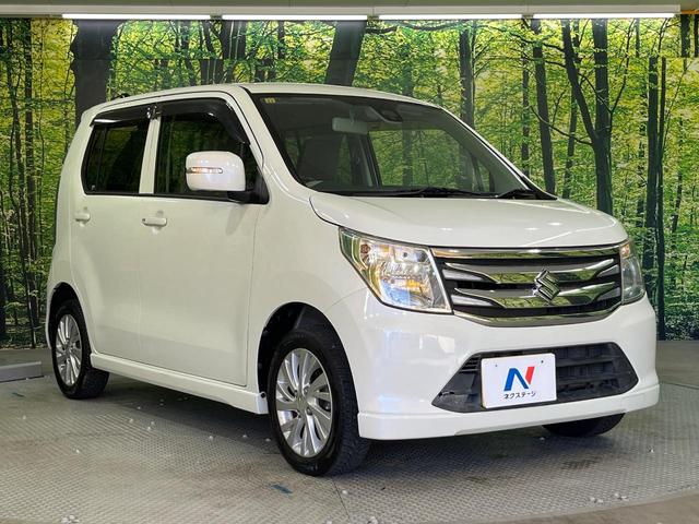 ワゴンR FZ 禁煙車 SDナビ シートヒーター スマートキー ETC オートエアコン セーフティサポート ステアリングスイッチ 純正14インチアルミホイール フルセグTV(18枚目)