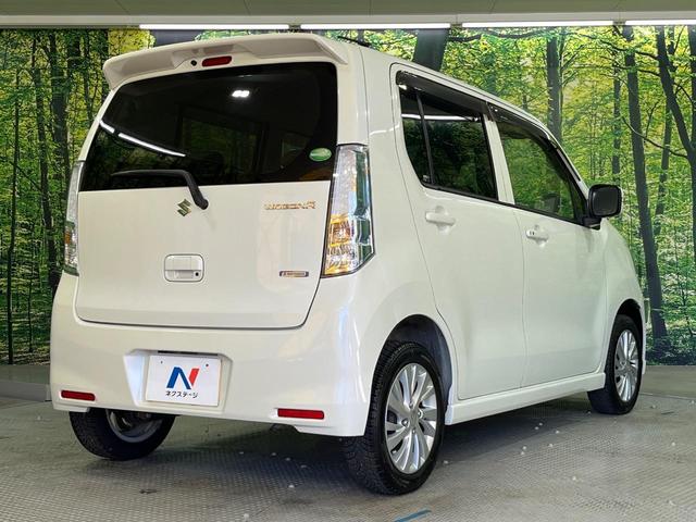 ワゴンR FZ 禁煙車 SDナビ シートヒーター スマートキー ETC オートエアコン セーフティサポート ステアリングスイッチ 純正14インチアルミホイール フルセグTV(19枚目)