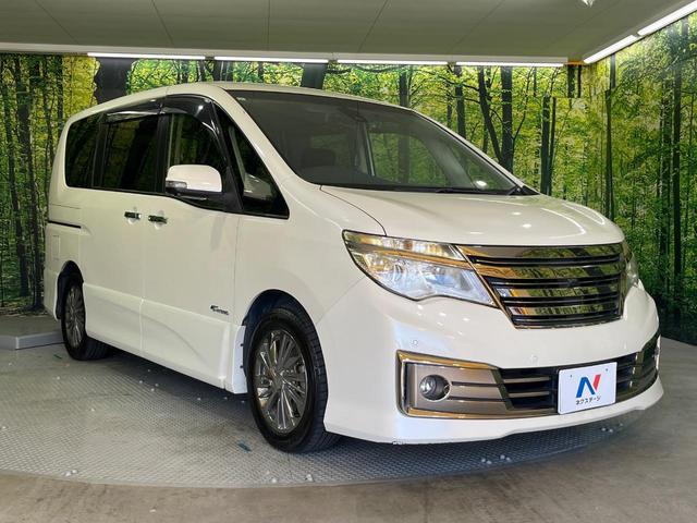 セレナ ライダーブラックラインＳ－ＨＶアドバンスドセーフティ　純正ＳＤナビ　全周囲カメラ　両側電動ドア　ビルトインＥＴＣ　衝突被害軽減システム　コーナーセンサー　クルーズコントロール　スマートキー　ＬＥＤヘッドライト　車線逸脱警報　オートライト　オートエアコン（16枚目）