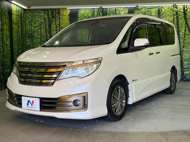 セレナ ライダーブラックラインＳ－ＨＶアドバンスドセーフティ　純正ＳＤナビ　全周囲カメラ　両側電動ドア　ビルトインＥＴＣ　衝突被害軽減システム　コーナーセンサー　クルーズコントロール　スマートキー　ＬＥＤヘッドライト　車線逸脱警報　オートライト　オートエアコン（24枚目）