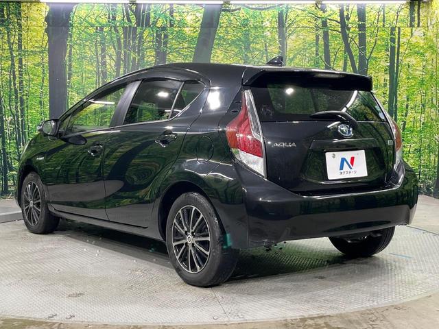 アクア Ｓ　禁煙車　ＳＤナビ　Ｂｌｕｅｔｏｏｔｈ　バックモニター　ＥＴＣ　クルーズコントロール　ＬＥＤヘッドライト　オートライト　オートエアコン　ステアリングスイッチ　電動格納ドアミラー　１５インチＡＷ（25枚目）