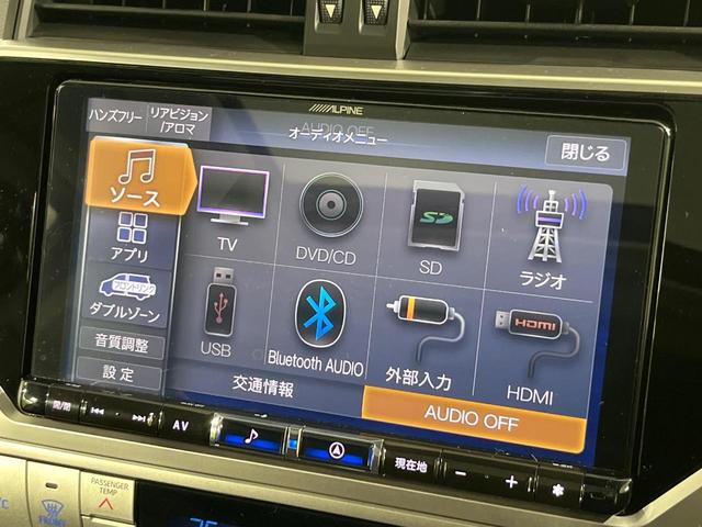 ランドクルーザープラド ＴＸ　Ｌパッケージ　禁煙車　ＢＩＧ－Ｘ９インチナビ　サンルーフ　フリップダウンモニター　バックカメラ　パワーシート　本革シート　純正革巻ステアリング　純正１９インチアルミホイール　ＬＥＤヘッドライト（21枚目）