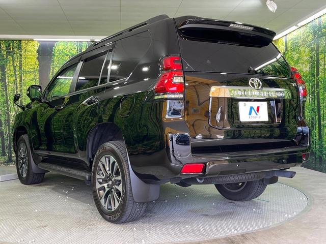 ランドクルーザープラド ＴＸ　Ｌパッケージ　禁煙車　ＢＩＧ－Ｘ９インチナビ　サンルーフ　フリップダウンモニター　バックカメラ　パワーシート　本革シート　純正革巻ステアリング　純正１９インチアルミホイール　ＬＥＤヘッドライト（29枚目）