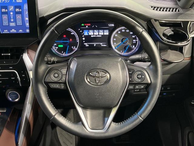 ハリアーハイブリッド Ｚ　純正１２．３インチナビ　禁煙車　バックカメラ　デジタルインナーミラー　レーダークルーズコントロール　ＥＴＣ２．０　ヘッドアップディスプレイ　ＬＥＤヘッドライト　Ｂｌｕｅｔｏｏｔｈ再生　フルセグ（22枚目）