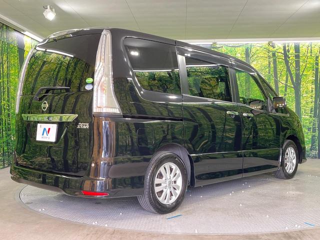 セレナ ハイウェイスター Sエディション 禁煙車 電動スライドドア エマージェンシーブレーキ 純正8型ナビ Bluetooth フリップダウンモニター バックモニター ETC クルーズコントロール オートエアコン コーナーセンサー(16枚目)