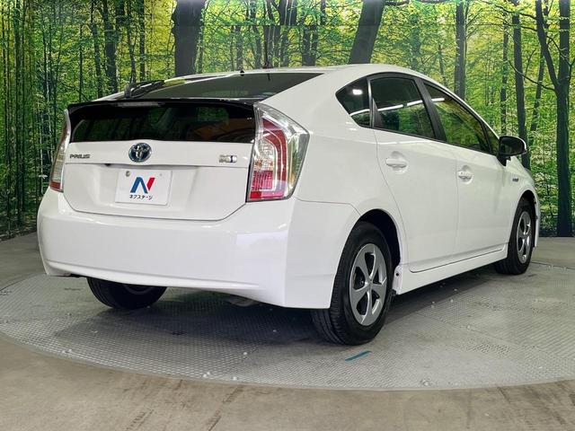 プリウス S 禁煙車 Kenwoodナビ バックカメラ ビルトインETC スマートキー オートエアコン HIDヘッドライト オートライト 電動格納ミラー 純正15インチアルミ Bluetooth CD 地デジ(17枚目)