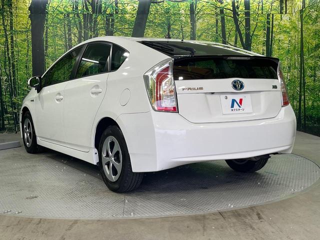 プリウス S 禁煙車 Kenwoodナビ バックカメラ ビルトインETC スマートキー オートエアコン HIDヘッドライト オートライト 電動格納ミラー 純正15インチアルミ Bluetooth CD 地デジ(26枚目)