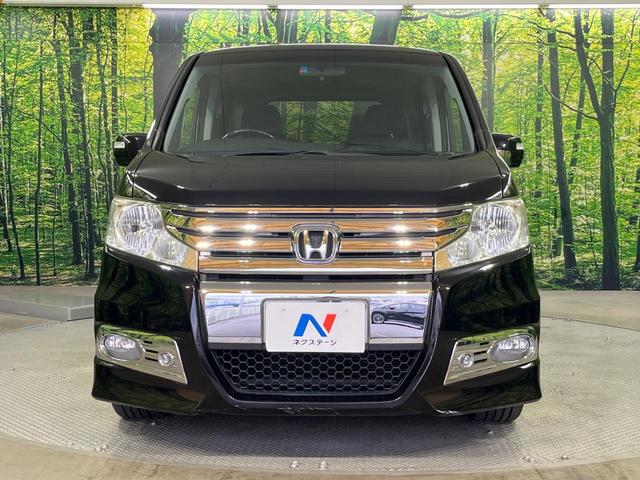 ステップワゴンスパーダ Z HDDナビエディション 禁煙車 純正HDDナビ バックカメラ 両側電動ドア フリップダウンモニター ビルトインETC スマートキー HIDヘッドライト オートライト オートエアコン CD DVD再生 フルセグ LEDフォグ(13枚目)