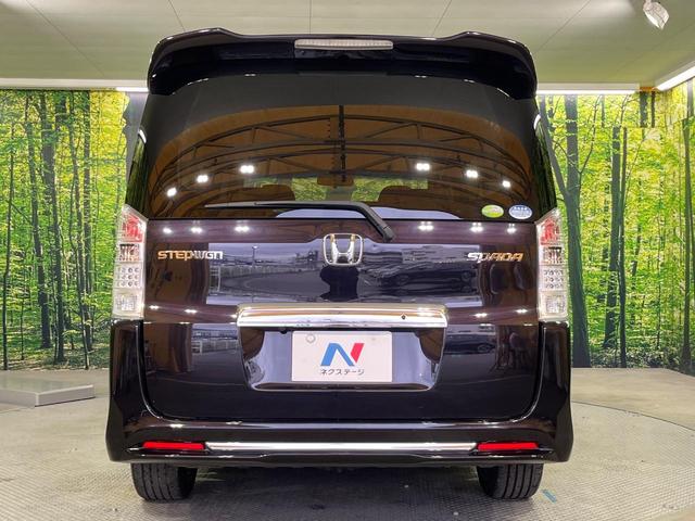 ステップワゴンスパーダ Z HDDナビエディション 禁煙車 純正HDDナビ バックカメラ 両側電動ドア フリップダウンモニター ビルトインETC スマートキー HIDヘッドライト オートライト オートエアコン CD DVD再生 フルセグ LEDフォグ(14枚目)