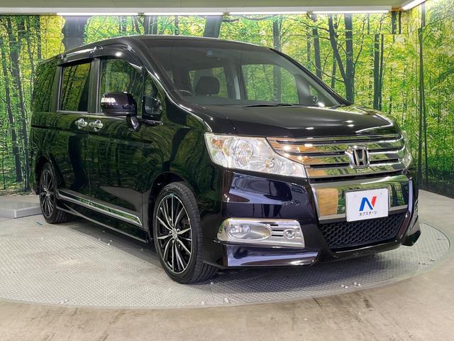 ステップワゴンスパーダ Z HDDナビエディション 禁煙車 純正HDDナビ バックカメラ 両側電動ドア フリップダウンモニター ビルトインETC スマートキー HIDヘッドライト オートライト オートエアコン CD DVD再生 フルセグ LEDフォグ(15枚目)