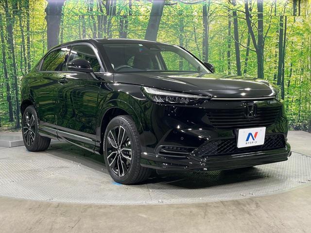 ヴェゼル e:HEV Z 禁煙車 無限エアロ 9インチホンダコネクト 全周囲カメラ ホンダセンシング 衝突被害軽減システム レーダークルーズ ハーフレザーシート コーナーセンサー ビルトインETC 車線逸脱警報 オートライト(16枚目)