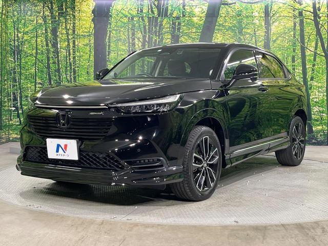 ヴェゼル e:HEV Z 禁煙車 無限エアロ 9インチホンダコネクト 全周囲カメラ ホンダセンシング 衝突被害軽減システム レーダークルーズ ハーフレザーシート コーナーセンサー ビルトインETC 車線逸脱警報 オートライト(54枚目)