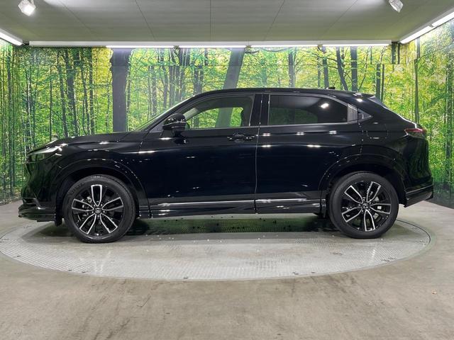 ヴェゼル e:HEV Z 禁煙車 無限エアロ 9インチホンダコネクト 全周囲カメラ ホンダセンシング 衝突被害軽減システム レーダークルーズ ハーフレザーシート コーナーセンサー ビルトインETC 車線逸脱警報 オートライト(55枚目)