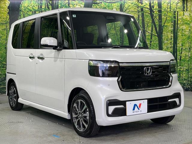 Ｎ－ＢＯＸカスタム ベースグレード　届出済未使用車　電動スライドドア　ホンダセンシング　アダプティブクルーズコントロール　スマートキー　ＬＥＤヘッド　オートハイビーム　車線逸脱警報　オートライト　オートエアコン　純正１４ＡＷ（15枚目）