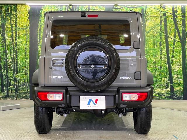 ジムニーシエラ ＪＣ　禁煙車　９インチディスプレイオーディオ　バックカメラ　コーナーセンサー　スマートキー　クルコン　車線逸脱警報　オートライト　オートエアコン　ＬＥＤヘッドライト　シートヒーター　純正１５インチアルミ（15枚目）