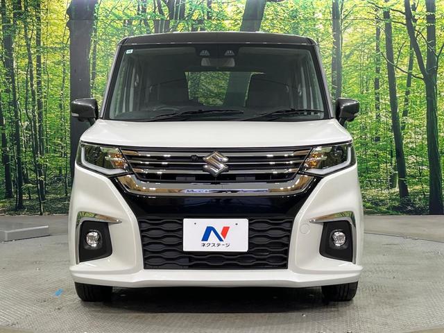 ソリオ ハイブリッドＭＺ　禁煙車　純正９インチメモリーナビ　両側電動スライドドア　全周囲カメラ　アダプティブクルーズコントロール　セーフティサポート　ＬＥＤヘッドライト　純正１５インチアルミホイール（15枚目）