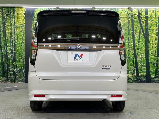 ソリオ ハイブリッドＭＺ　禁煙車　純正９インチメモリーナビ　両側電動スライドドア　全周囲カメラ　アダプティブクルーズコントロール　セーフティサポート　ＬＥＤヘッドライト　純正１５インチアルミホイール（16枚目）