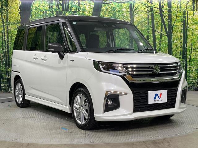 ソリオ ハイブリッドＭＺ　禁煙車　純正９インチメモリーナビ　両側電動スライドドア　全周囲カメラ　アダプティブクルーズコントロール　セーフティサポート　ＬＥＤヘッドライト　純正１５インチアルミホイール（17枚目）