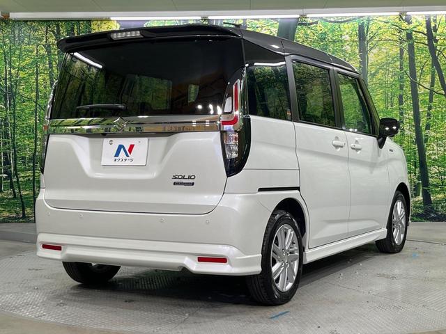 ソリオ ハイブリッドＭＺ　禁煙車　純正９インチメモリーナビ　両側電動スライドドア　全周囲カメラ　アダプティブクルーズコントロール　セーフティサポート　ＬＥＤヘッドライト　純正１５インチアルミホイール（18枚目）