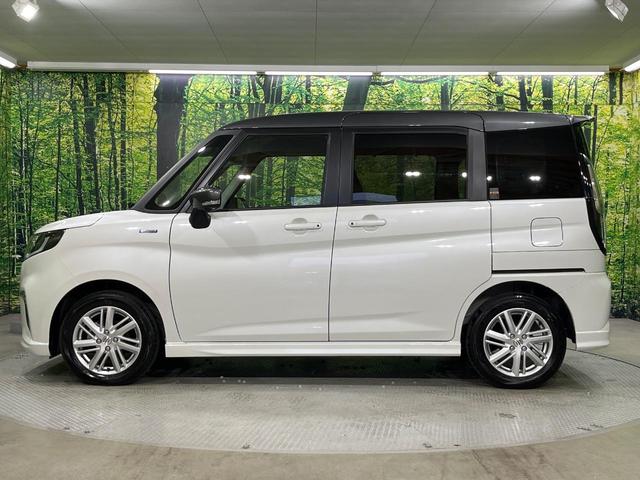 ソリオ ハイブリッドＭＺ　禁煙車　純正９インチメモリーナビ　両側電動スライドドア　全周囲カメラ　アダプティブクルーズコントロール　セーフティサポート　ＬＥＤヘッドライト　純正１５インチアルミホイール（30枚目）