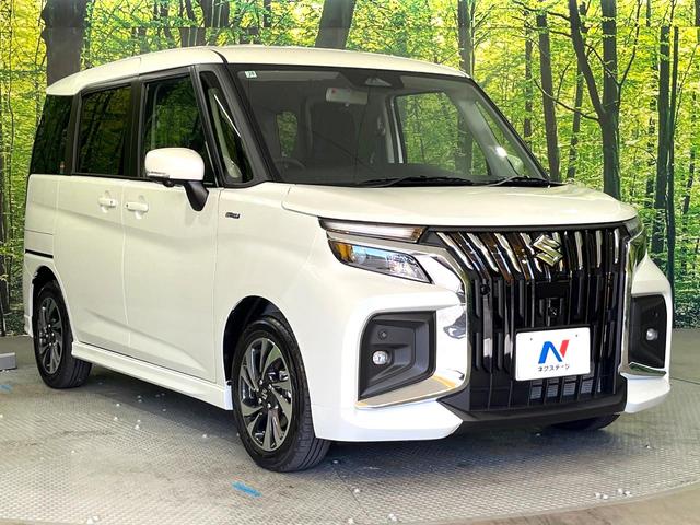 ソリオバンディット ハイブリッドMV 登録済未使用車 純正9インチDA 全周囲カメラ 両側電動ドア 衝突被害軽減システム コーナーセンサー LEDヘッド 純正15インチAW 車線逸脱警報 オートライト オートエアコン Bluetooth(16枚目)