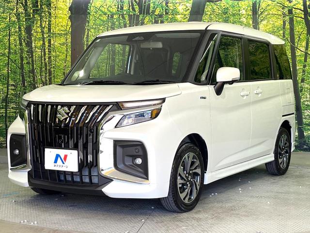 ソリオバンディット ハイブリッドMV 登録済未使用車 純正9インチDA 全周囲カメラ 両側電動ドア 衝突被害軽減システム コーナーセンサー LEDヘッド 純正15インチAW 車線逸脱警報 オートライト オートエアコン Bluetooth(24枚目)