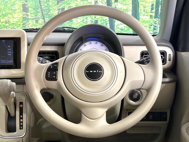 アルトラパン L 禁煙車 SDナビ バックカメラ 衝突被害軽減システム シートヒーター コーナーセンサー スマートキー ETC 車線逸脱警報 オートライト オートエアコン CD 地デジ(11枚目)