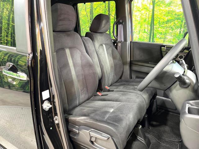 Ｎ－ＢＯＸカスタム Ｌ　禁煙車　片側電動スライドドア　純正ＳＤナビ　衝突被害軽減システム　シートヒーター　レーダークルーズ　コーナーセンサー　スマートキー　ＬＥＤヘッド　純正１４インチアルミ　オートハイビーム　車線逸脱警報（8枚目）