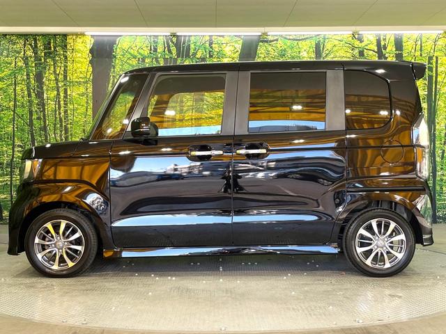 Ｎ－ＢＯＸカスタム Ｌ　禁煙車　片側電動スライドドア　純正ＳＤナビ　衝突被害軽減システム　シートヒーター　レーダークルーズ　コーナーセンサー　スマートキー　ＬＥＤヘッド　純正１４インチアルミ　オートハイビーム　車線逸脱警報（25枚目）