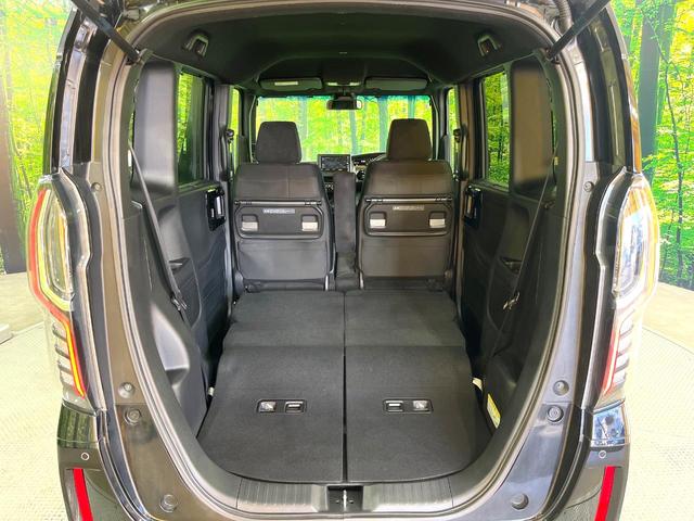 Ｎ－ＢＯＸカスタム Ｌ　禁煙車　片側電動スライドドア　純正ＳＤナビ　衝突被害軽減システム　シートヒーター　レーダークルーズ　コーナーセンサー　スマートキー　ＬＥＤヘッド　純正１４インチアルミ　オートハイビーム　車線逸脱警報（53枚目）