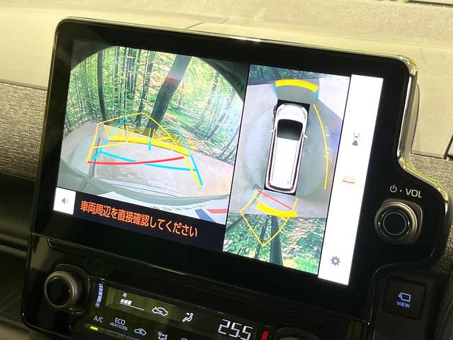 シエンタ ハイブリッドＺ　禁煙車　１０．５インチディスプレイオーディオ　全周囲カメラ　衝突被害軽減システム　ＢＳＭ　コーナーセンサー　ＬＥＤヘッド　車線逸脱警報　ＥＴＣ　オートライト　オートエアコン　Ｂｌｕｅｔｏｏｔｈ（4枚目）