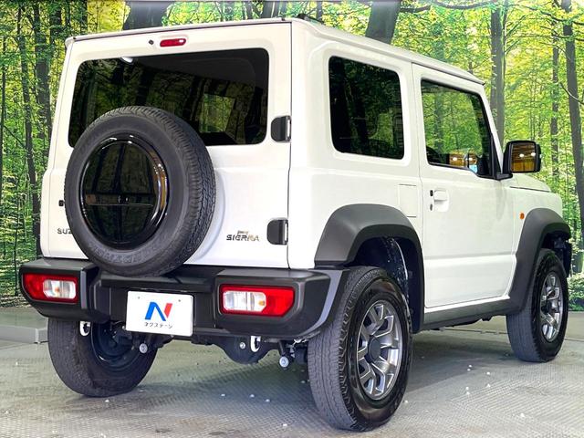 ジムニーシエラ ＪＣ　禁煙車　純正ディスプレイオーディオ　４ＷＤ　バックカメラ　衝突被害軽減システム　スマートキー　ＬＥＤヘッド　ビルトインＥＴＣ　クルコン　車線逸脱警報　オートライト　オートエアコン　Ｂｌｕｅｔｏｏｔｈ（16枚目）