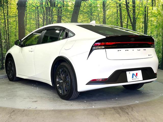 プリウス Ｘ　禁煙車　純正８インチディスプレイオーディオ　バックカメラ　衝突被害軽減システム　レーダークルーズ　コーナーセンサー　ＬＥＤヘッド　ＥＴＣ２．０　オートハイビーム　車線逸脱警報　　オートエアコン（25枚目）