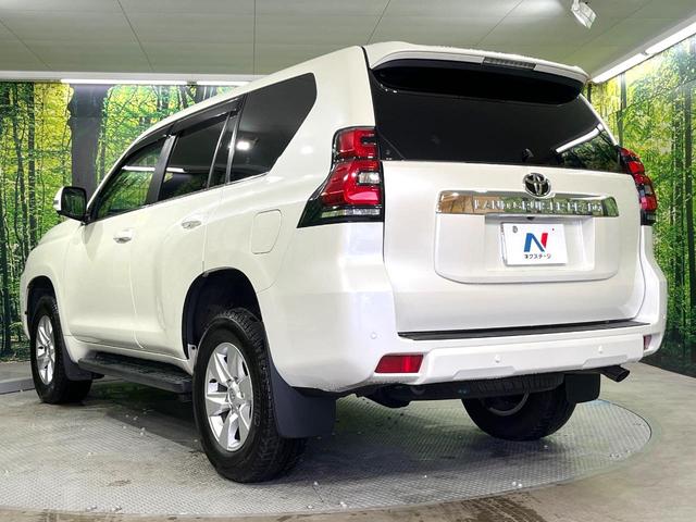 ランドクルーザープラド ＴＸ　Ｌパッケージ　禁煙車　純正９インチメモリーナビ　サンルーフ　４ＷＤ　ディーゼル　全周囲カメラ　レーダークルーズコントロール　黒革シート　前席シートエアコン　コーナーセンサー　ＬＥＤヘッドライト　ＥＴＣ２．０（26枚目）