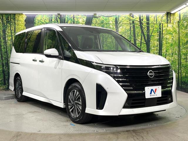 セレナ ハイウェイスターＶ　禁煙車　純正１２．３インチナビ　全周囲カメラ　両側電動ドア　衝突被害軽減システム　レーダークルーズ　コーナーセンサー　ＬＥＤヘッド　ビルトインＥＴＣ　純正１６インチアルミ　オートハイビーム（16枚目）